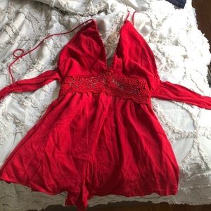 Red Romper
